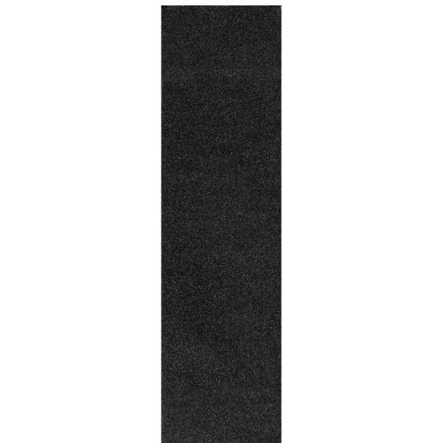 Skateboards * | Discount Store Miles. Griptape Sheet With Plastic Razor Blade. Black.