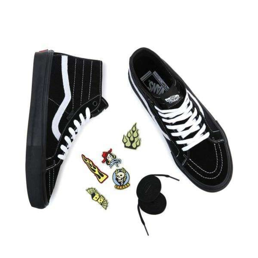 Shoes * | Top Selling Vans. Skate Sk8-Hi Decon Elijah Berle. Black.