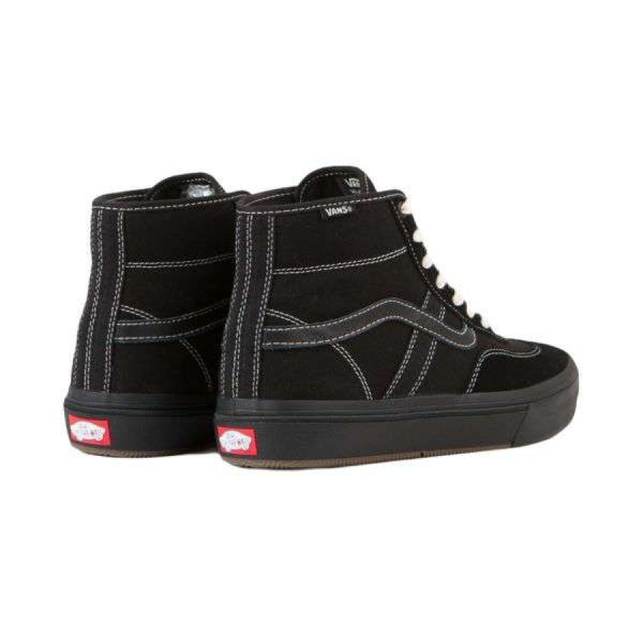 Shoes * | Closeout Sale Vans. Crockett High Pro. Black / Black.