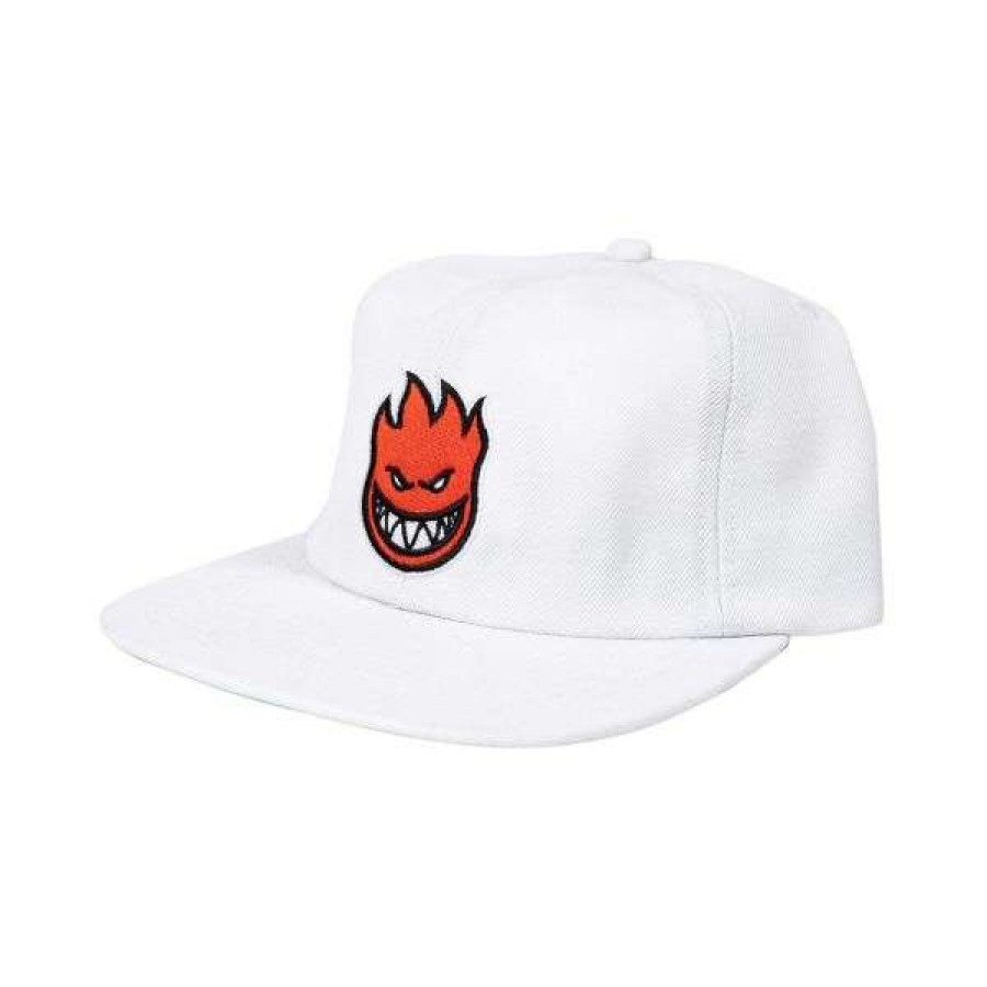 Clothing * | Special Spitfire. Lil Bighead Strapback. White/Red.