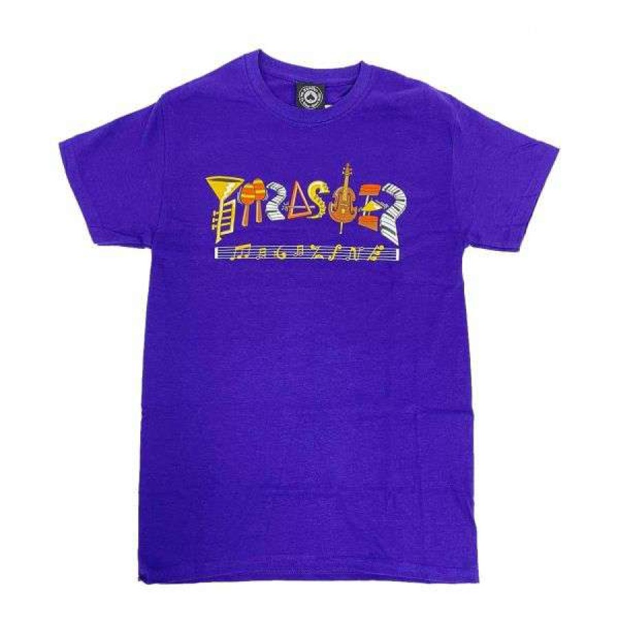 Clothing * | Bestsellers Thrasher. Fillmore T Shirt. Purple.