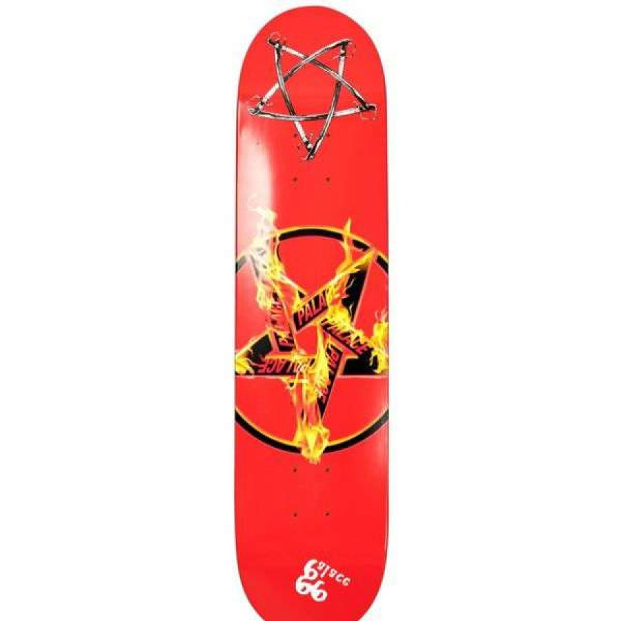 Skateboards * | High Quality Palace. Pentagram Deck. 7.75.