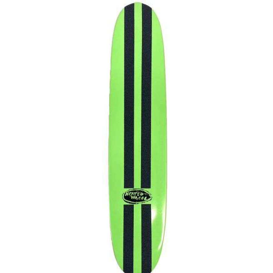 Skateboards * | Official The Heated Wheel. Polarizer Grasshopper Guy Green Complete. 27.5In X 6In.