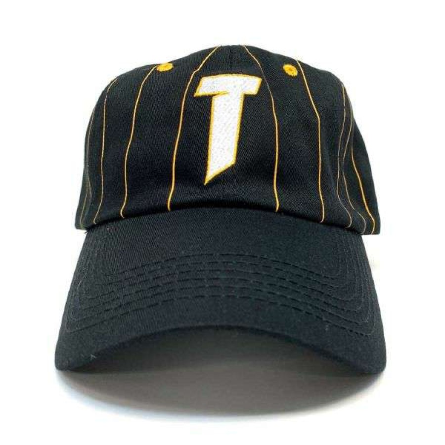 Clothing * | Special Thrasher. T Logo Hat. Stripe/ Black.