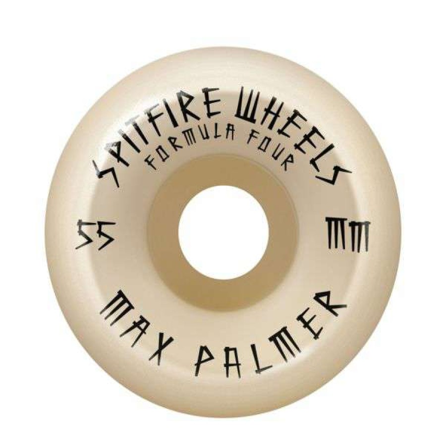 Skateboards * | Official Spitfire. Max Palmer Pro F4 99 Conical Full Wheels. Natural.