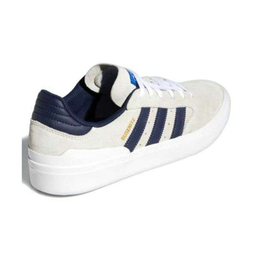 Shoes * | Classical Adidas. Busenitz Ii Vulc. Cloud White / Collegiate Navy / Blue Bird.