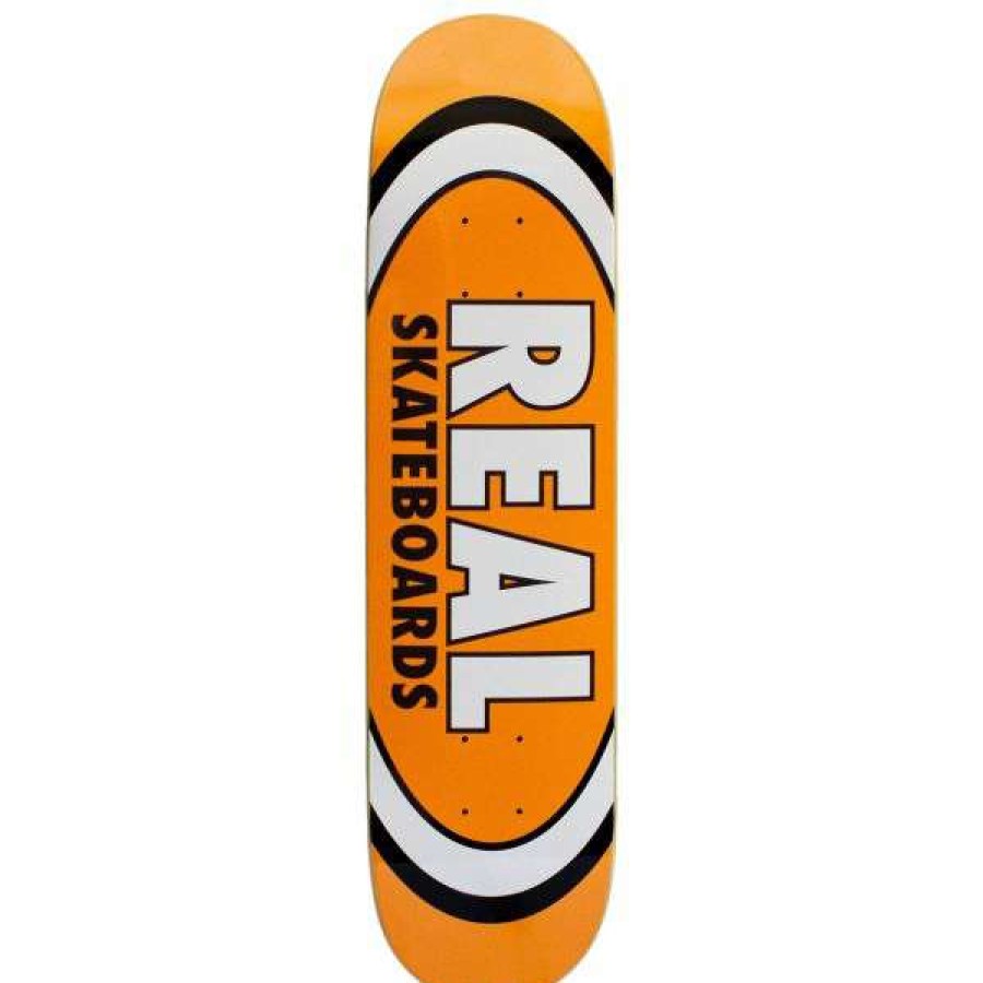 Skateboards * | Tendy Style Real. Classic Oval Team Deck.