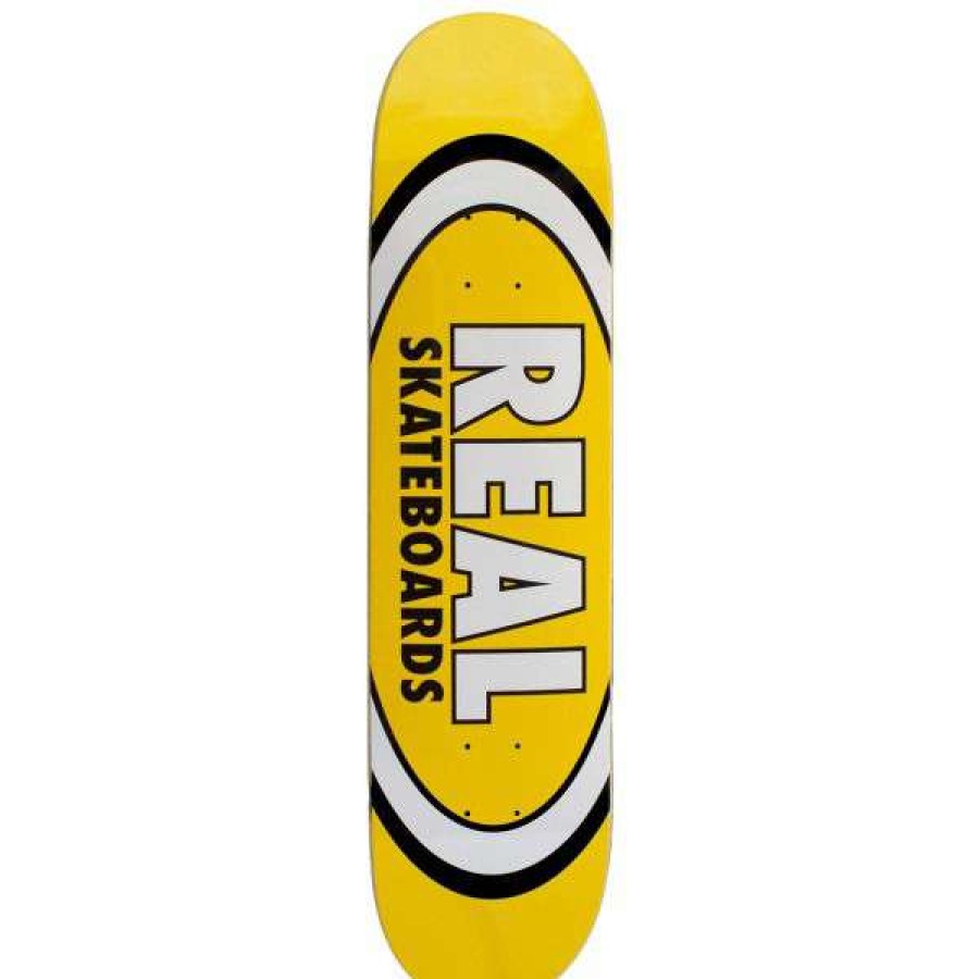 Skateboards * | Tendy Style Real. Classic Oval Team Deck.