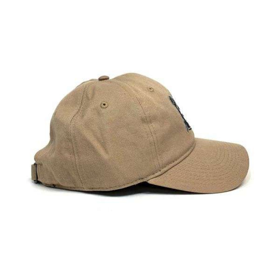 Clothing * | Closeout Sale 808 Skate. Crest Strapback Hat. Khaki.