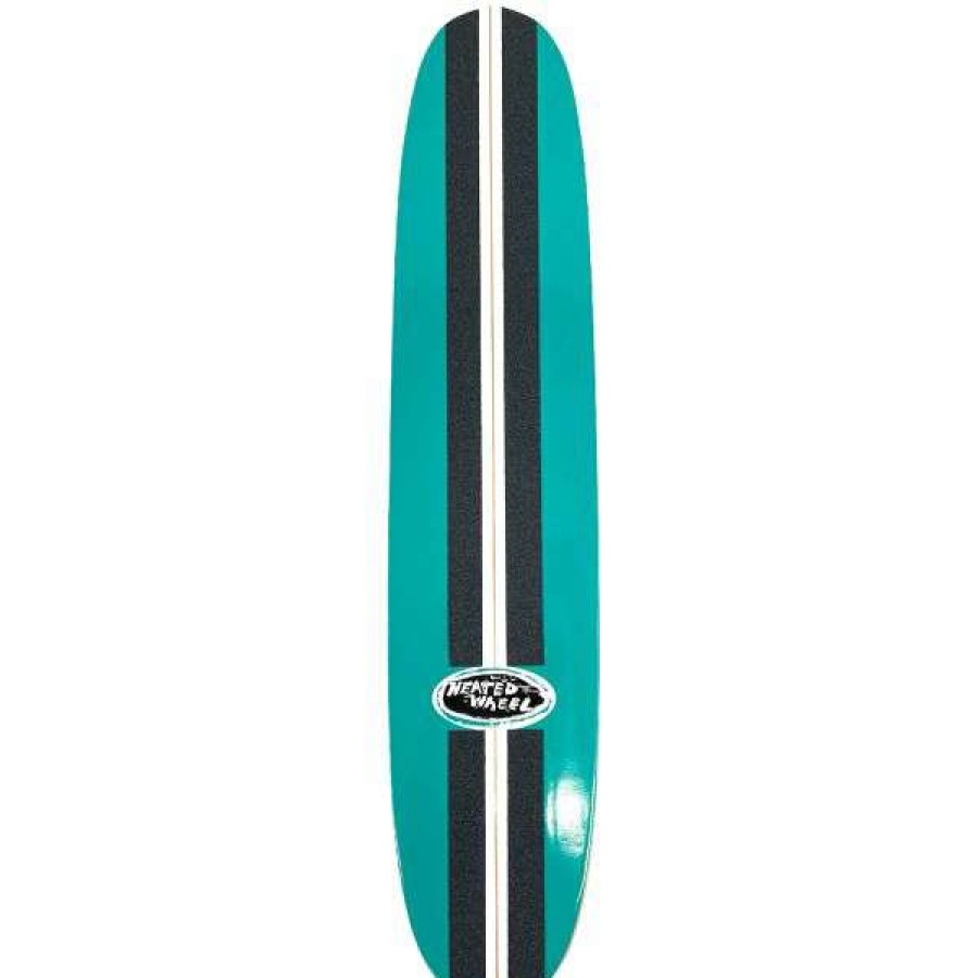 Skateboards * | Clearance The Heated Wheel. Polarizer Baja Aqua Complete. 27.5In X 6In.