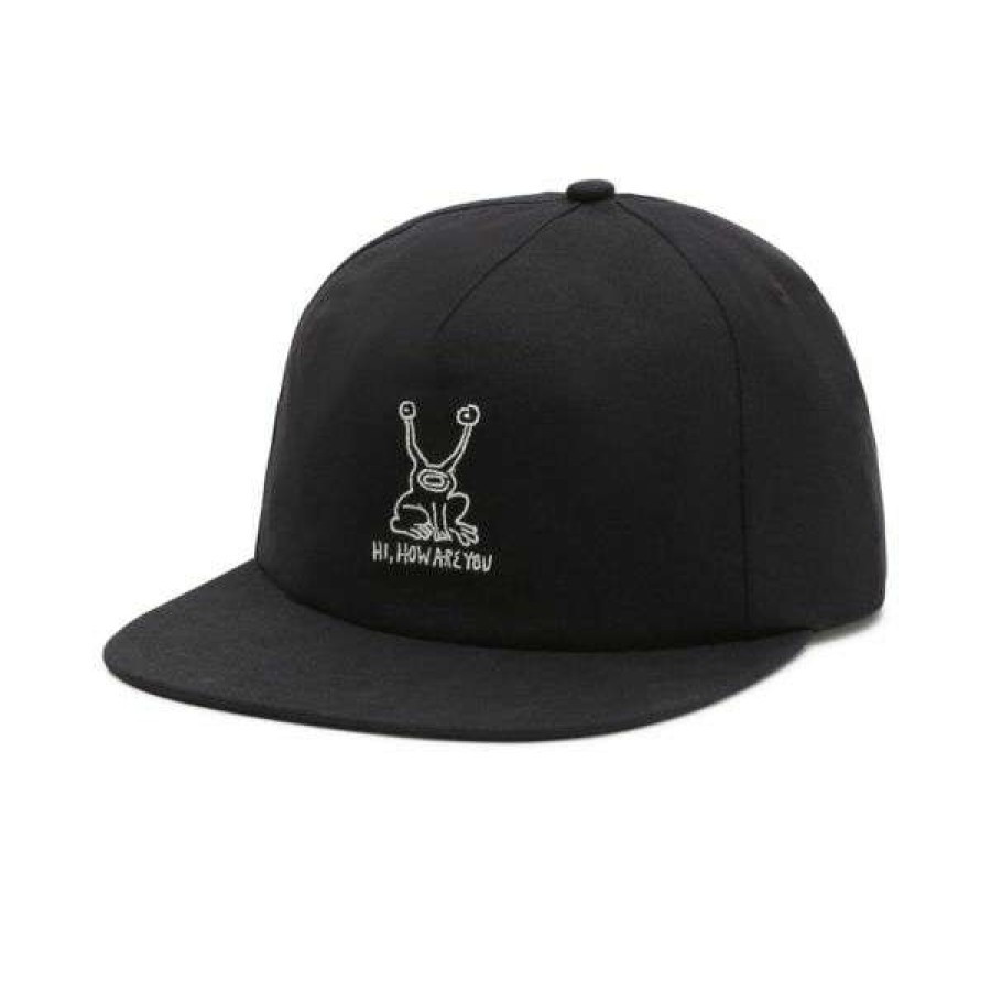 Clothing * | Online Vans. Vans X Daniel Johnson Hat. Black.