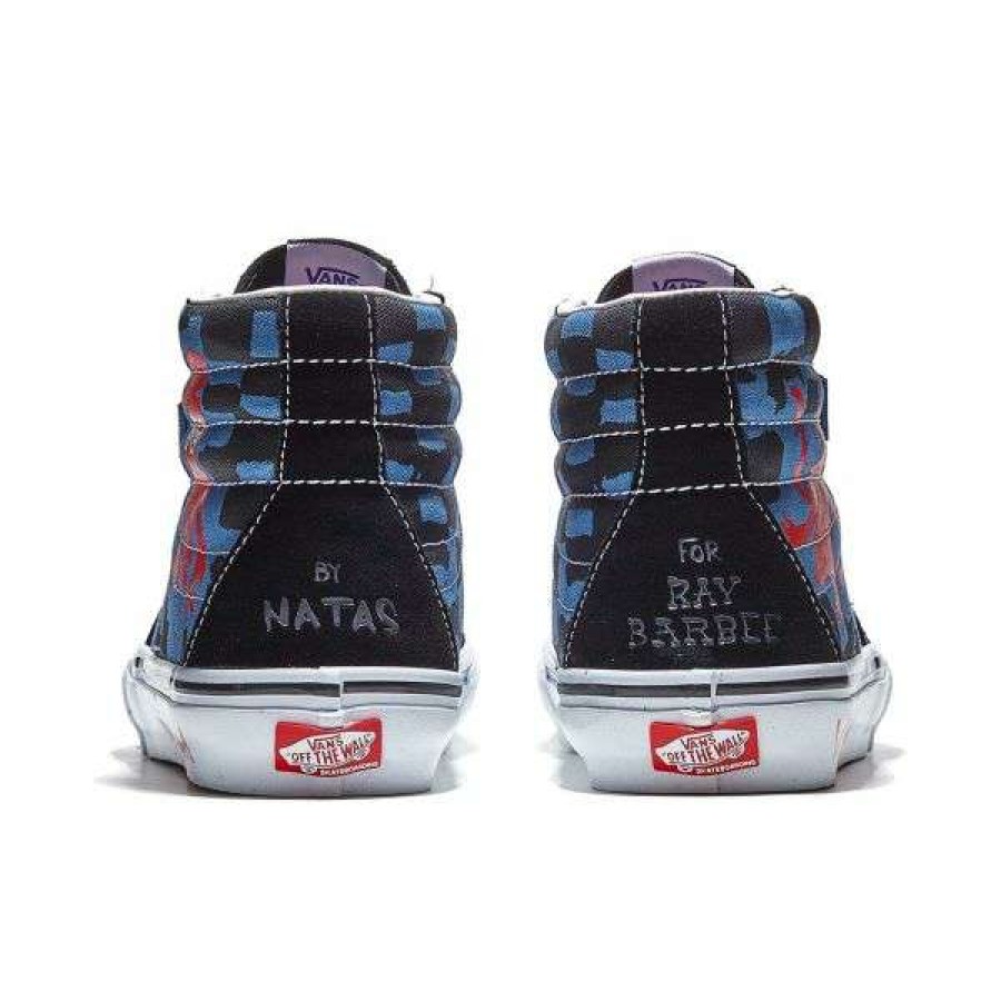 Shoes * | Discount Store Vans. Skate Sk8-Hi Krooked By Natas. Black/Blue.