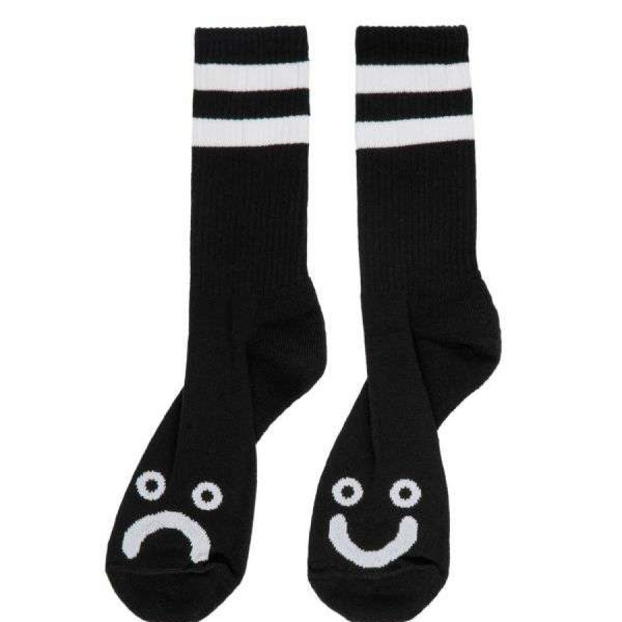 Accessories * | Bestsellers Polar. Happy Sad Socks. Black.