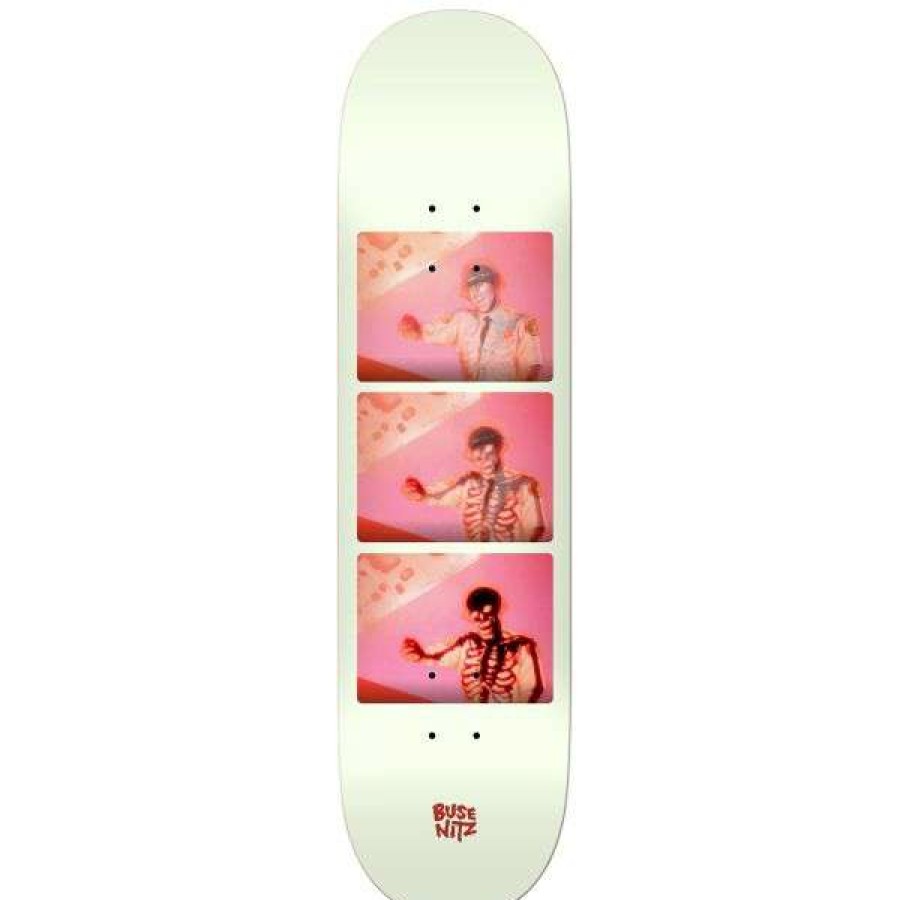 Skateboards * | Shop Real. Busenitz Shock Therapy Glow In Dark Pro Deck. 8.5 X 31.8 14.25 Wb.