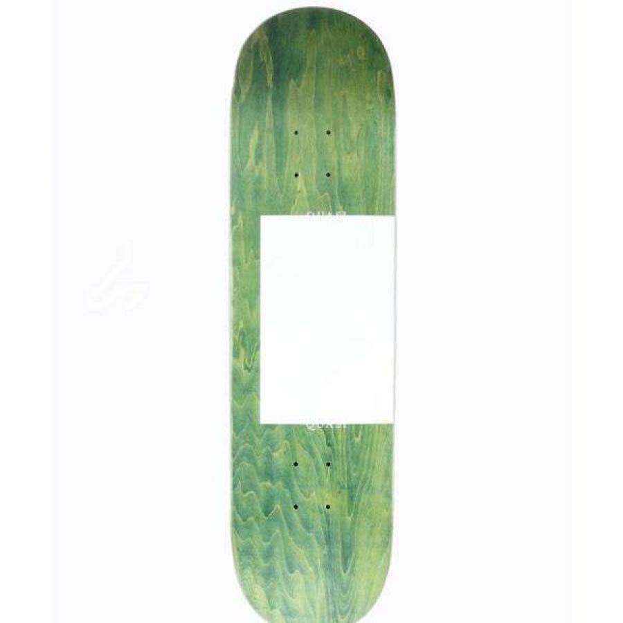 Skateboards * | Tendy Style Quasi. Proto 2 Deck 8.5. White/Olive.