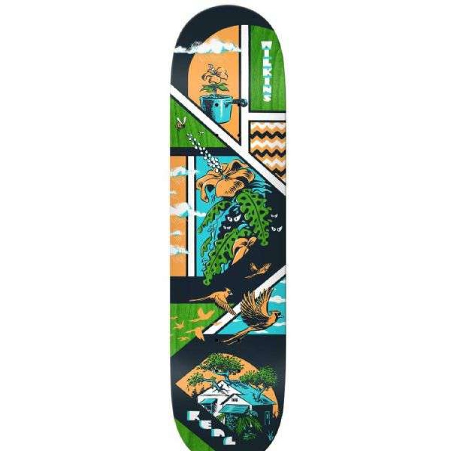 Skateboards * | Clearance Real. Wilkins Storyboard Pro Deck. 8.5 X 32.25 14.38 Wb.