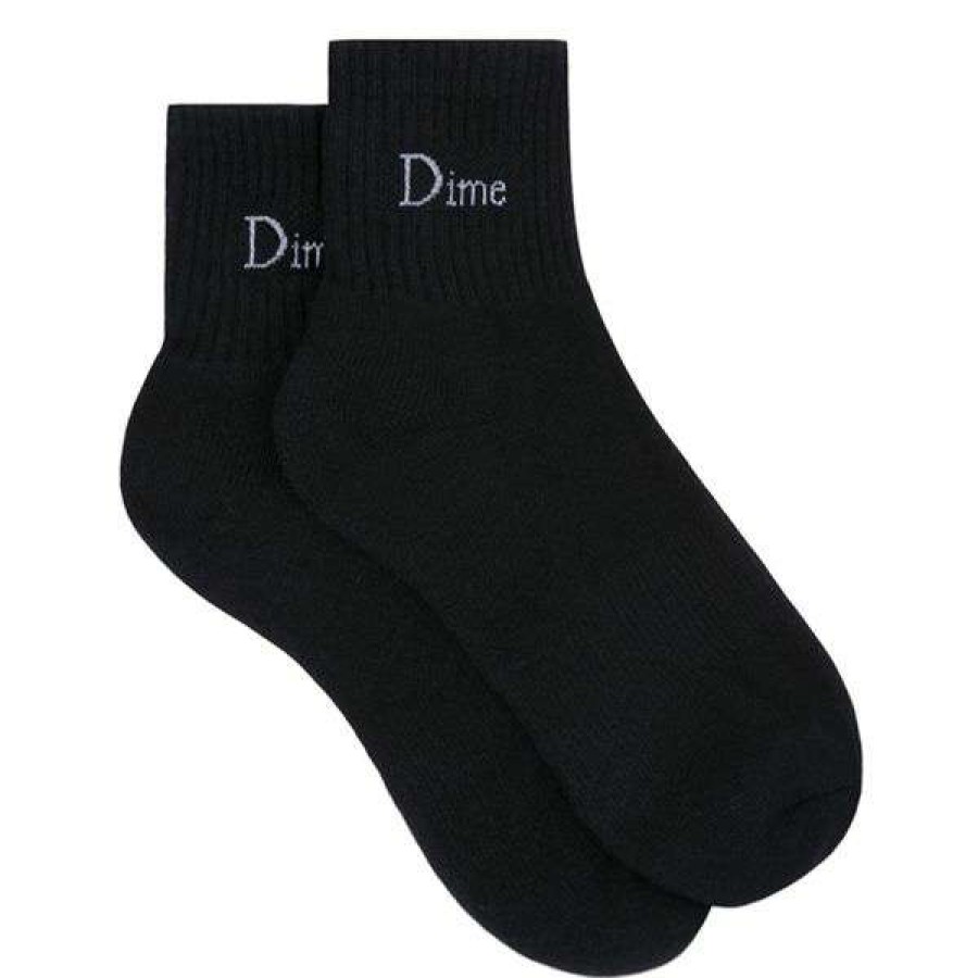 Clothing * | Classical Dime. Classic Socks. Black.