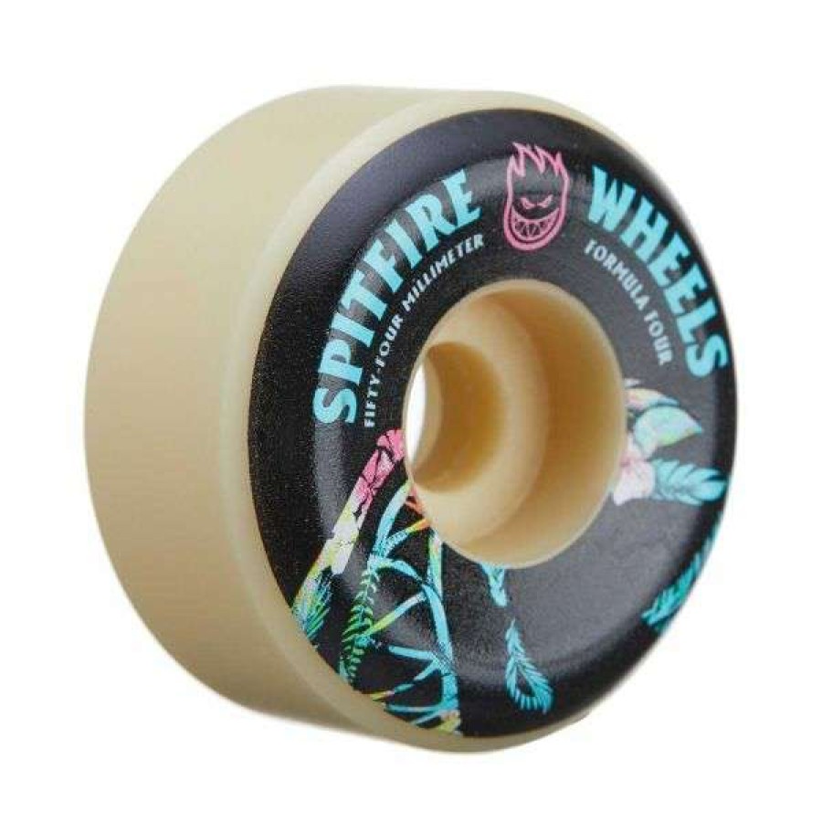 Skateboards * | Bestsellers Spitfire. F4 99 Floral Bighead Conical Shape. Natural With Floral Bighead.