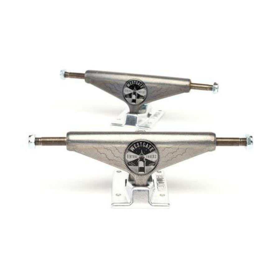 Skateboards * | Quality Guarantee Venture. Westgate V-Light Low Truck. Gunmetal / Silver.