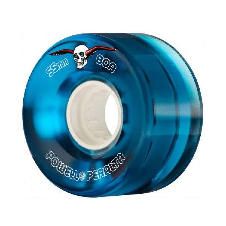 Skateboards * | Top Selling Powell. Clear Cruisers. 55Mm. 80A.