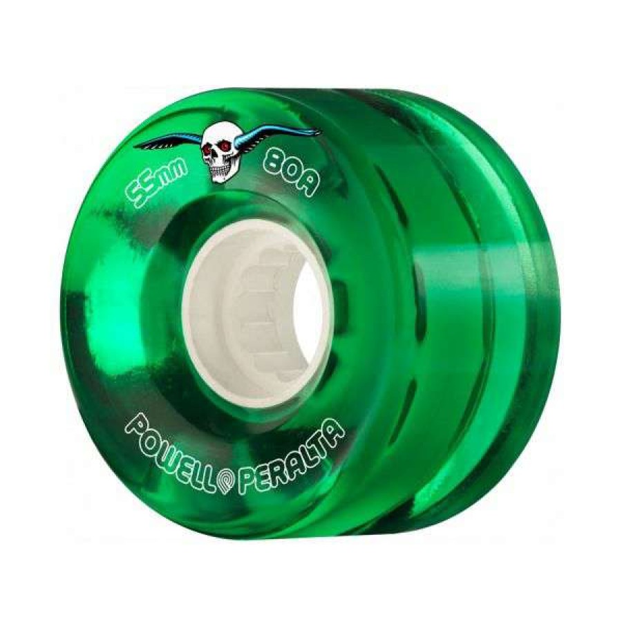 Skateboards * | Top Selling Powell. Clear Cruisers. 55Mm. 80A.