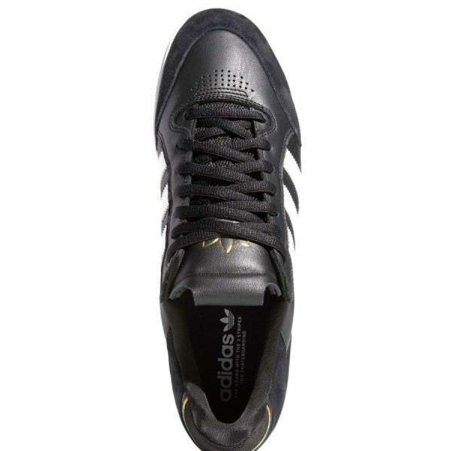 Shoes * | Best Price Adidas. Tyshawn Pro Low. Core Black/Cloud White/Gold Metallic .