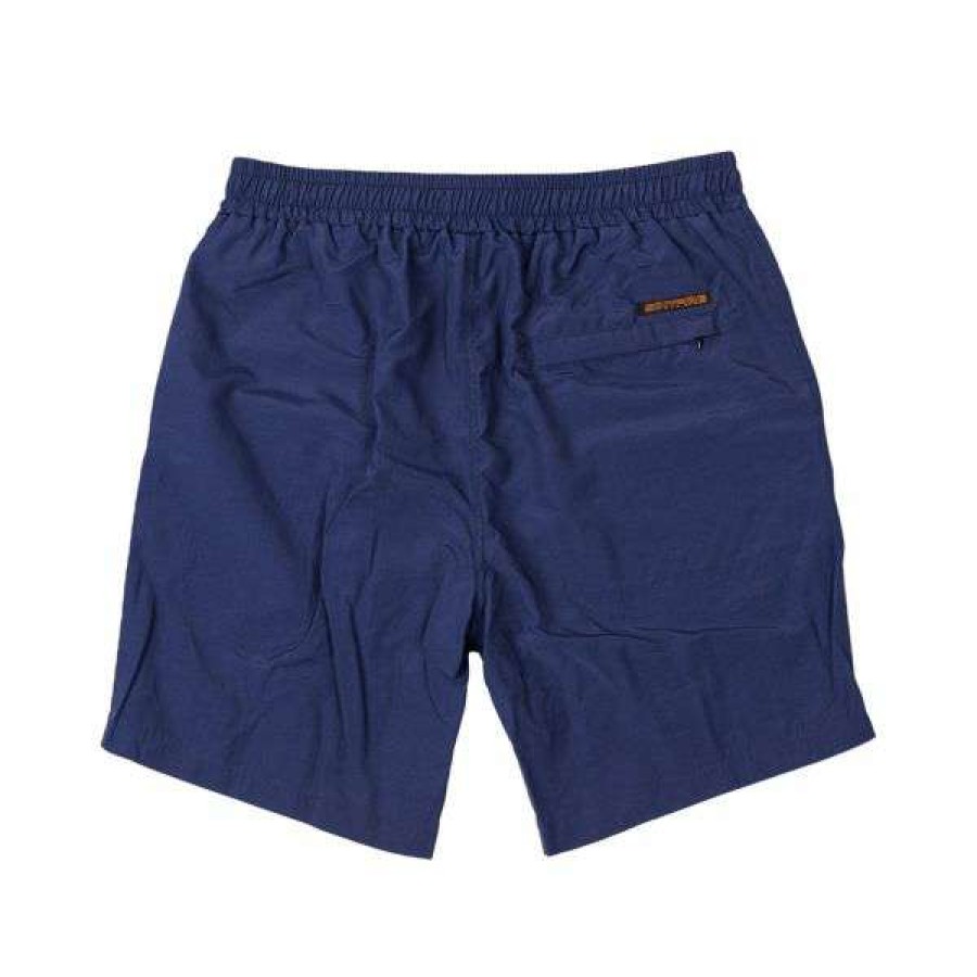 Clothing * | Closeout Sale Spitfire. Big Head Shorts. Navy/ Orange.