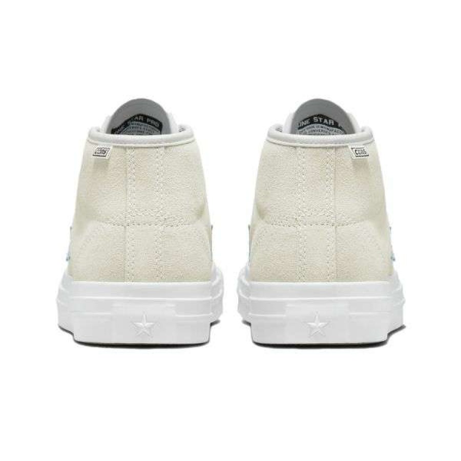 Shoes * | Tendy Style Converse Cons. Alexis Sablone. One Star Pro Mid. Cream/White.