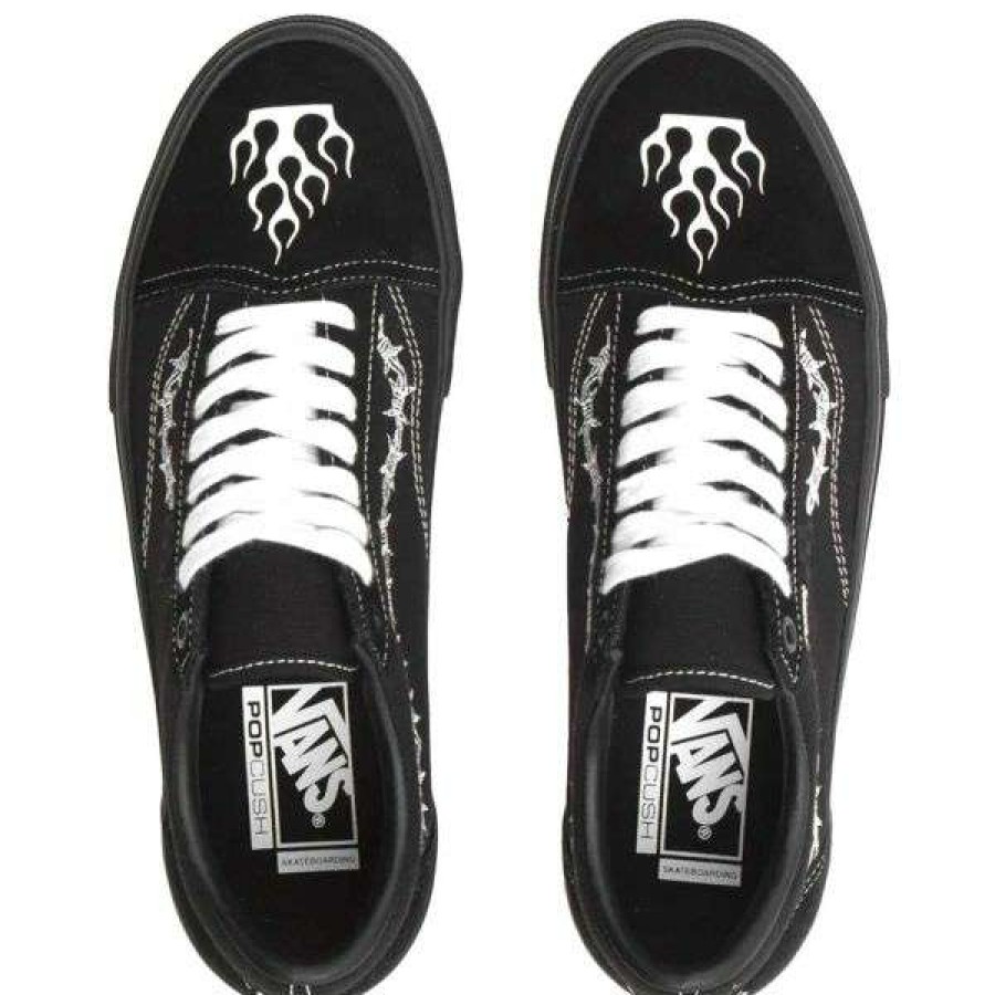 Shoes * | Online Vans. Skate Old Skool Elijah Berle. Black/Black.