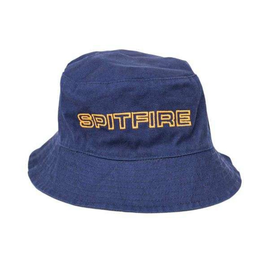 Clothing * | Bestsellers Spitfire. Classic 87 Reflective Bucket Hat. Navy.