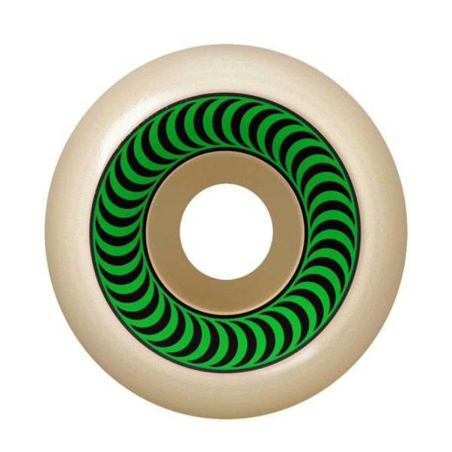 Skateboards * | New Threads Spitfire. F4 99 Og Classic Shape 52Mm Wheels. Natural/Green Swirl.