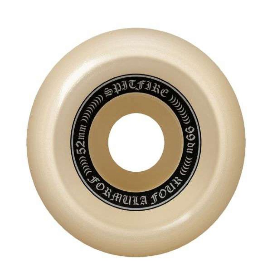 Skateboards * | New Threads Spitfire. F4 99 Og Classic Shape 52Mm Wheels. Natural/Green Swirl.