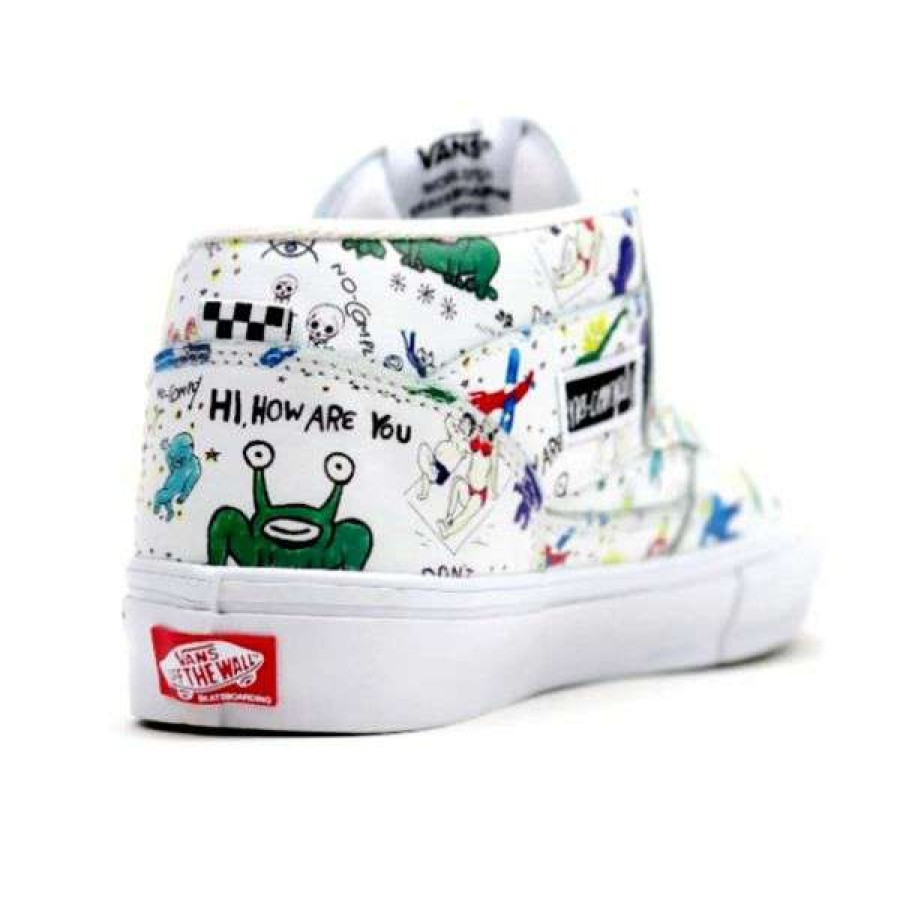 Shoes * | Official Vans. No Comply Daniel Johnston Half Cab.