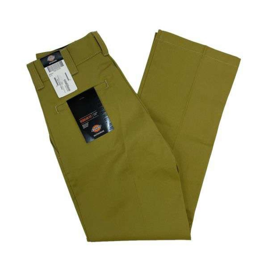 Clothing * | Discount Store Dickies. Skateboarding Regular Fit Twill Pants. Green Moss.