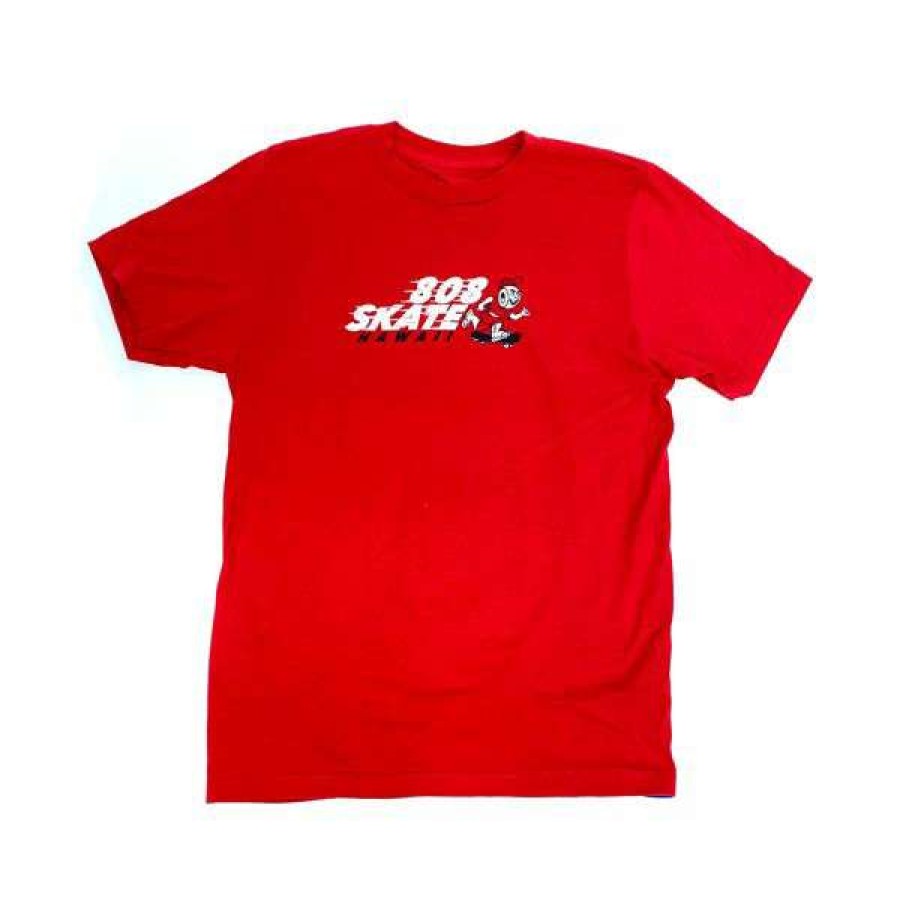 Clothing * | Best Price 808 Skate. Youth Pusha T-Shirt. Red.