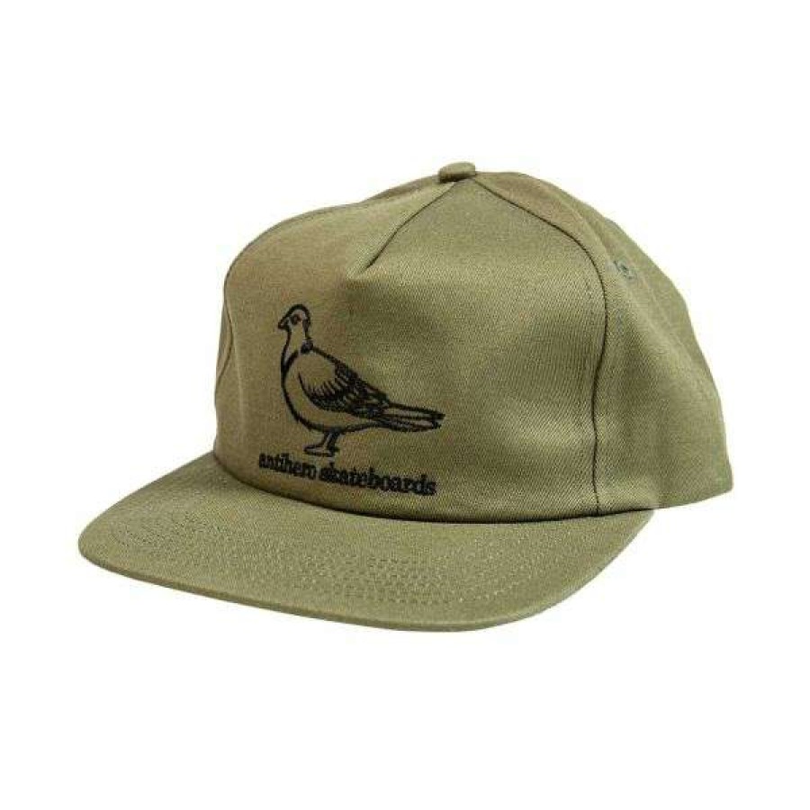 Clothing * | Special Anti-Hero. Pigeon Snapback Hat. Olive.