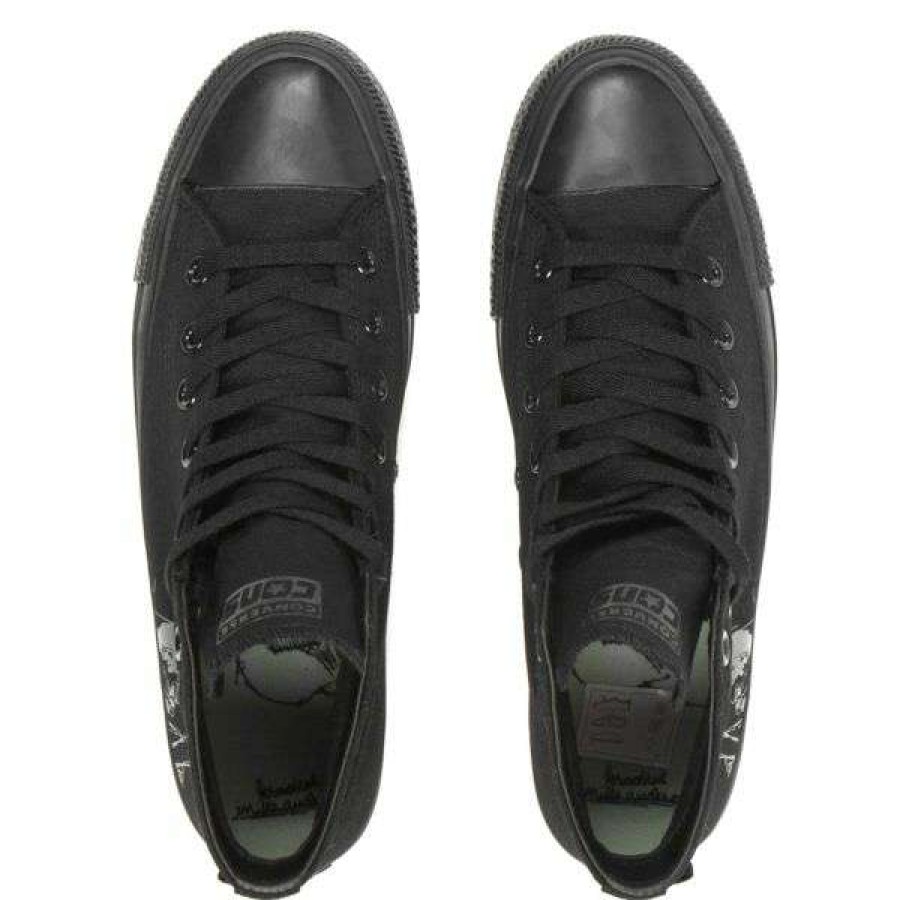 Shoes * | Online Converse Cons. Chuck Taylor All Star Pro Mike Anderson. Black/Black/Black.