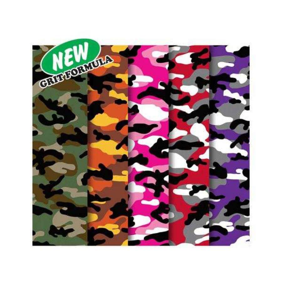 Skateboards * | Official Mob. Camo Grip Tape. Assorted Colors.