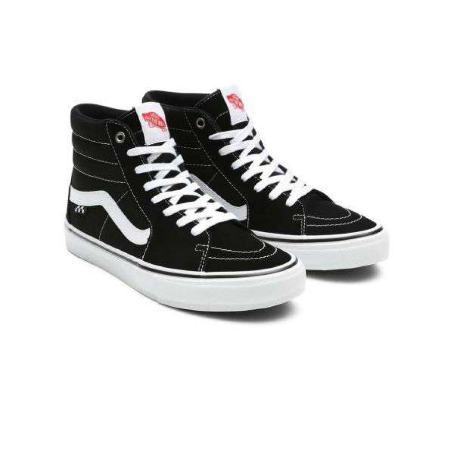 Shoes * | Tendy Style Vans. Skate Sk8-Hi. Black / White