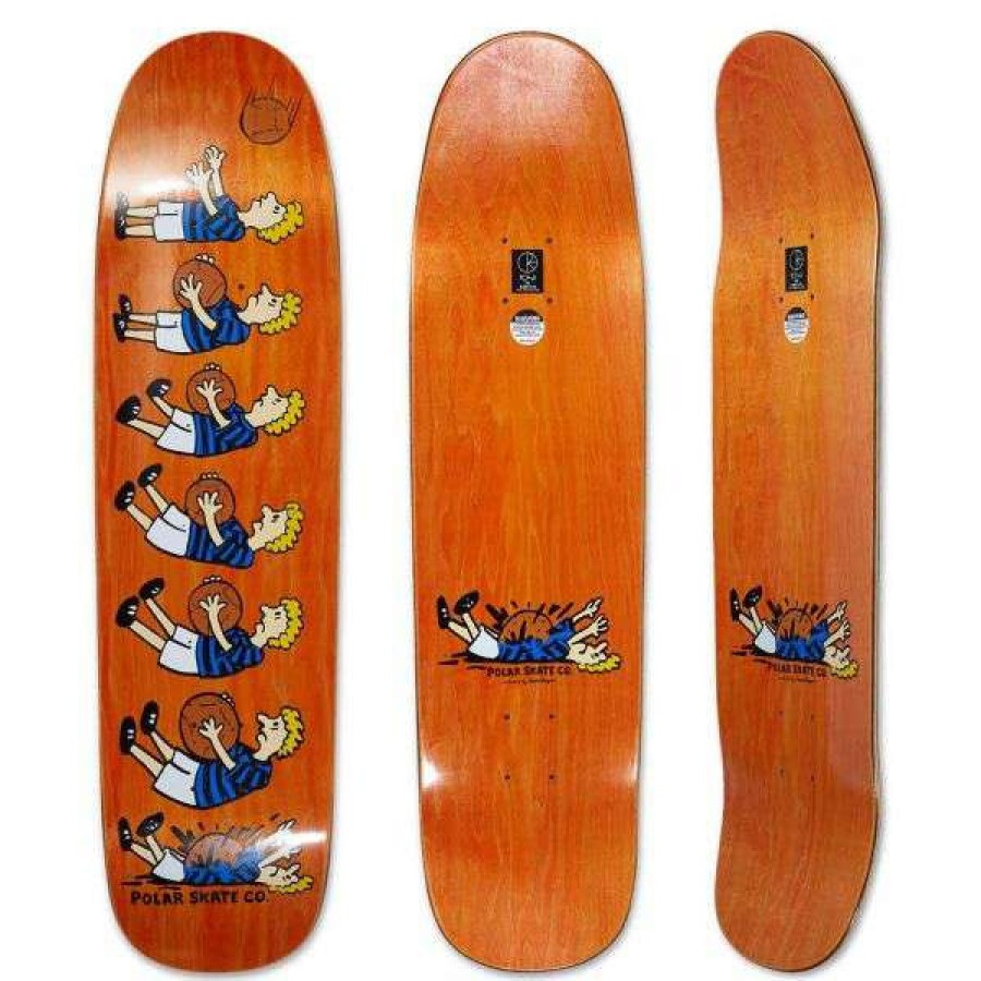 Skateboards * | Official Polar. Basketball Deck. 8.625 In. Assorted Color Veneers.