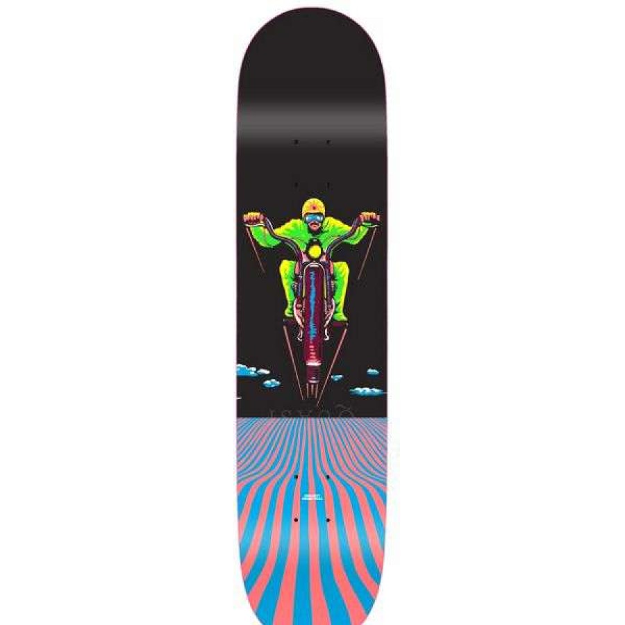 Skateboards * | Online Quasi. Crockett Dream Pro Deck 8.25. Multi-Color.