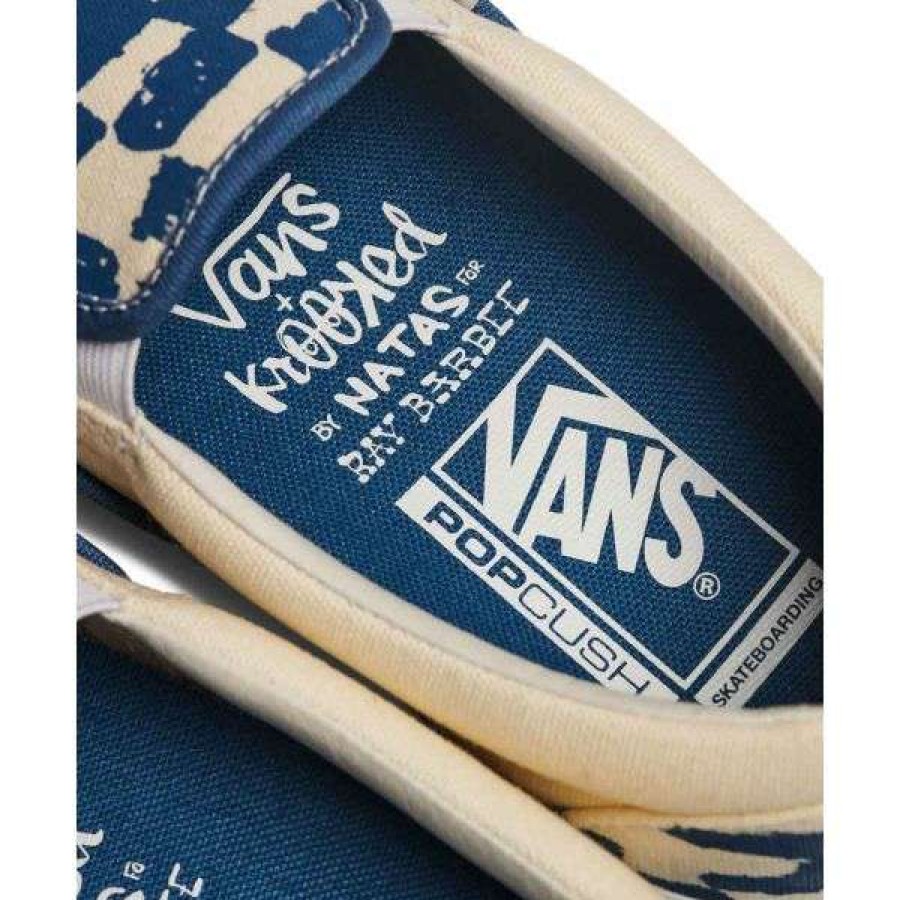 Shoes * | High Quality Vans. Skate Slip-On. Krooked By Natas.Blue/White