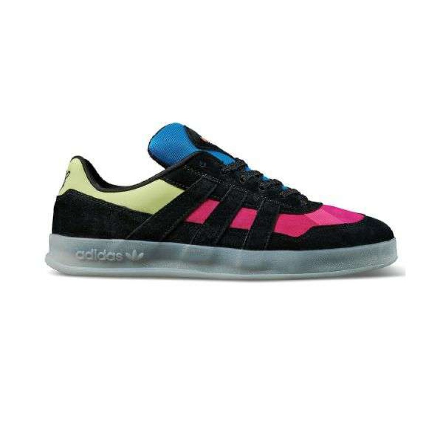 Shoes * | Best Sale Adidas. Aloha Super "Eighties" By Mark Gonzales. Shock Pink/Frozen Yellow.