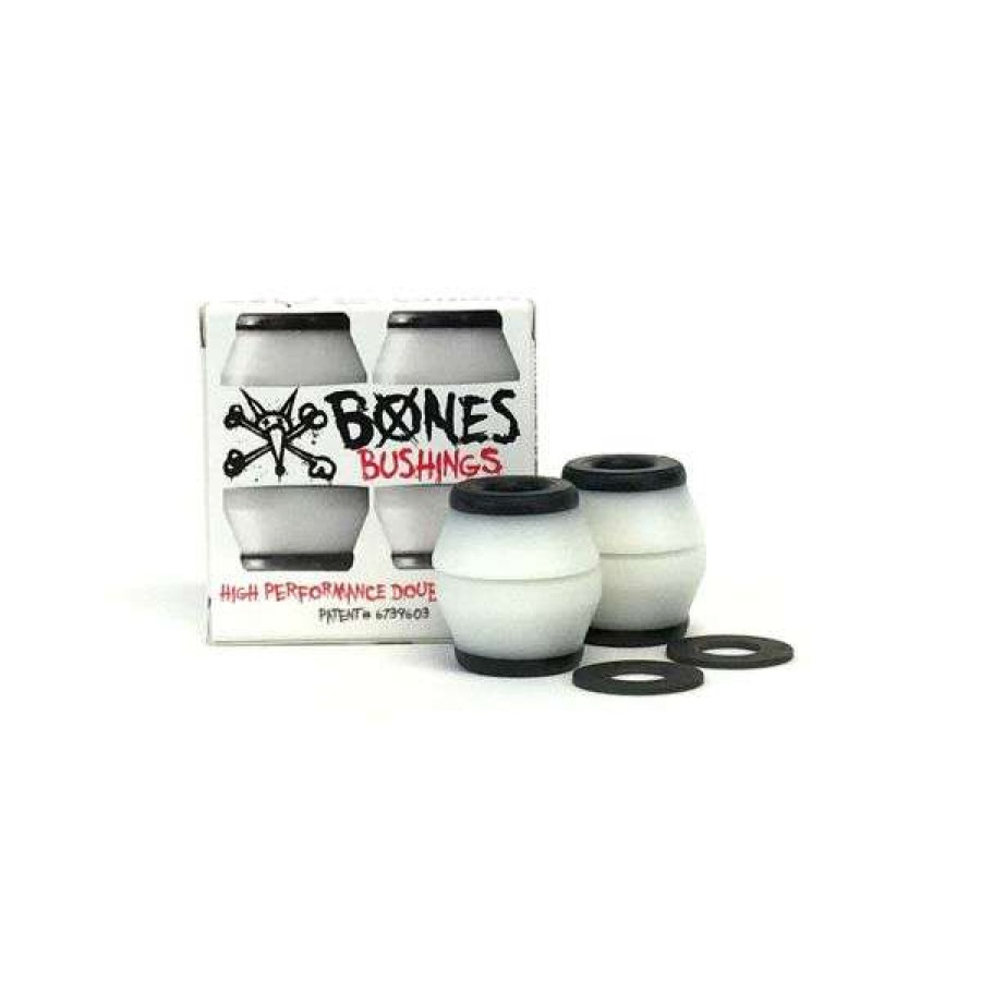 Skateboards * | Best Price Bones Hardcore Bushings -Hard. White / Black.