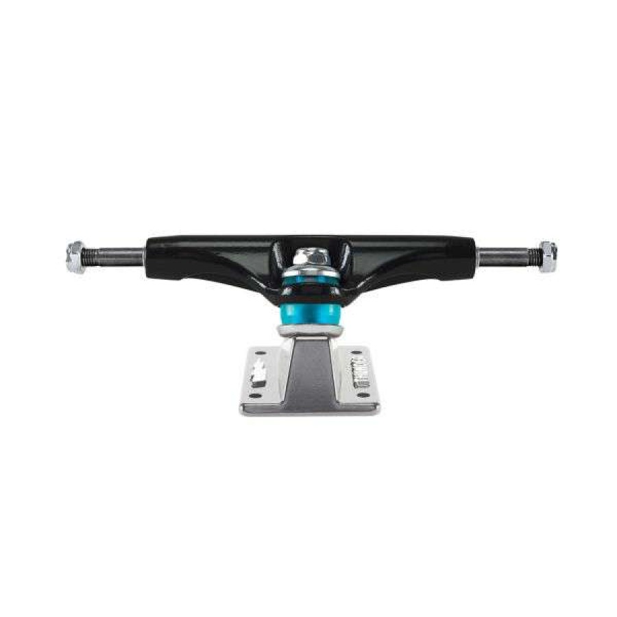 Skateboards * | Best Price Thunder. Light Chrome Black Polish Truck.