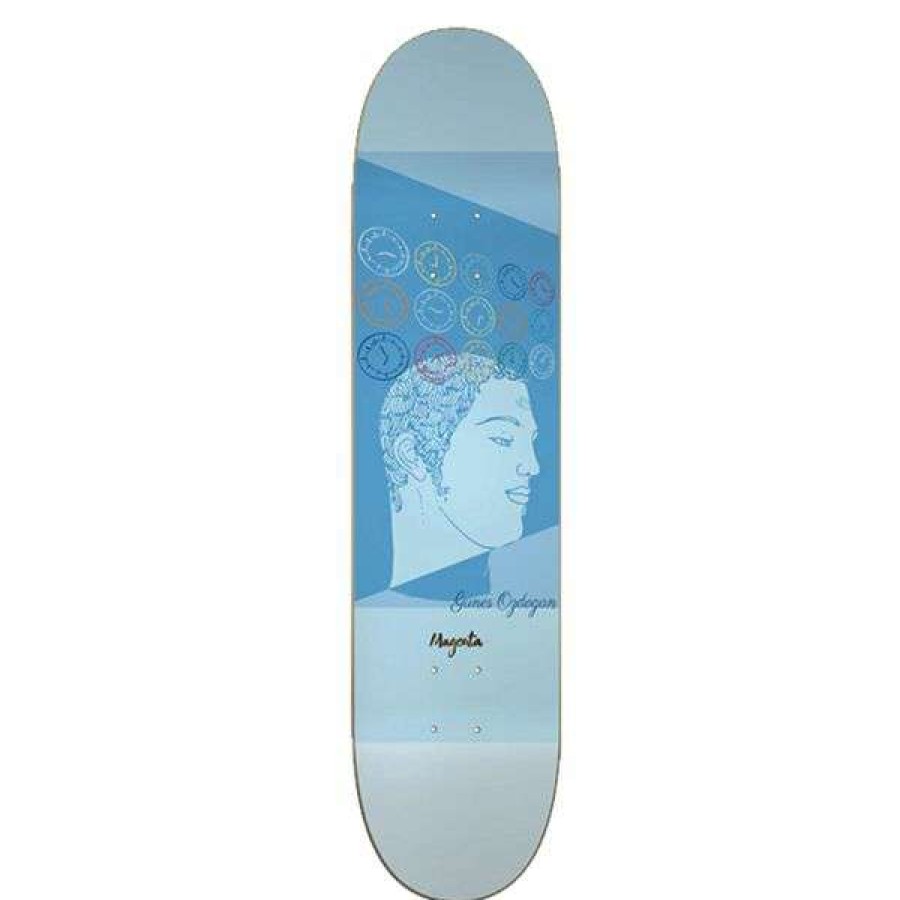 Skateboards * | Best Price Magenta Skateboards. Gunes Sleep Pro Deck. Multi-Color.