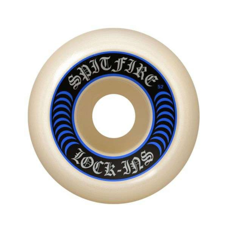 Skateboards * | Special Spitfire. Lock-Ins Formula 4. 99A. 53Mm. Natural/Blue Label.