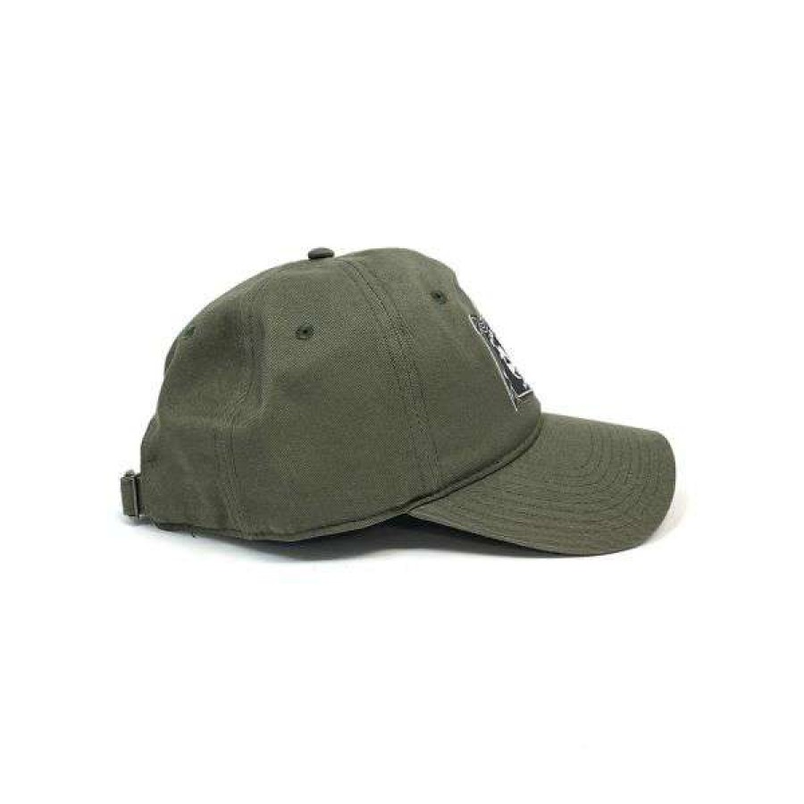 Clothing * | Online 808 Skate. Crest Strapback Hat. Olive.