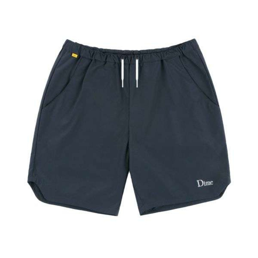 Clothing * | Discount Dime. Classic Shorts. Charcoal Blue.