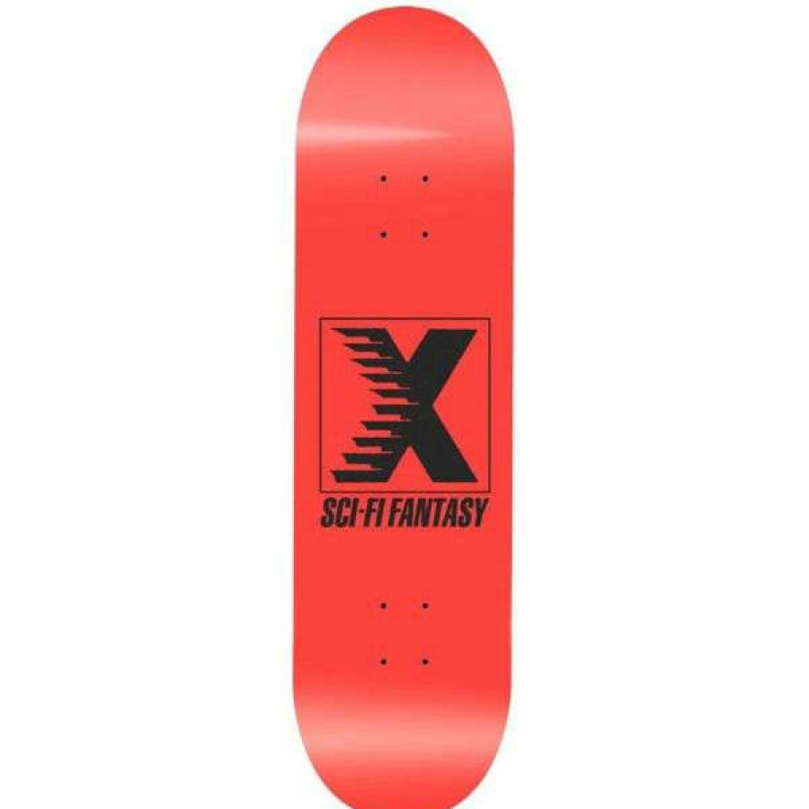 Skateboards * | Best Sale Sci-Fi Fantasy. X Team Deck 8.25.